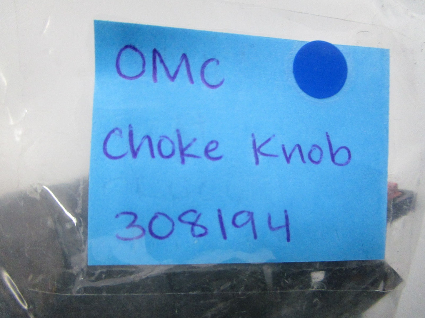 NEW OEM 308194 0308194 OMC Johnson Evinrude Choke Knob 0810
