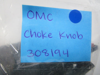 NEW OEM 308194 0308194 OMC Johnson Evinrude Choke Knob 0810