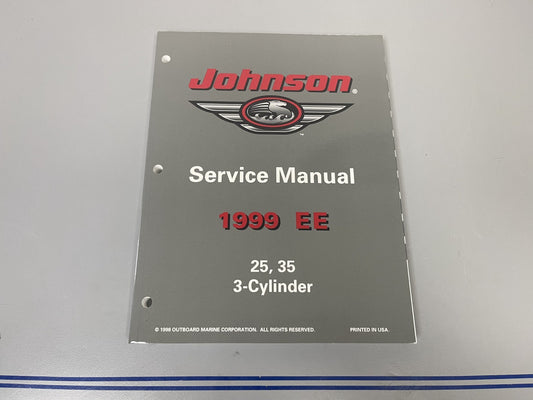 *NEW OEM* 0670 OMC Johnson Evinrude 3 CYL EE 25 35 HP Service Manual 787029