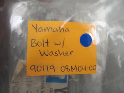 *NEW OEM* 0780 Yamaha Bolt & Washer 90119-08M04-00