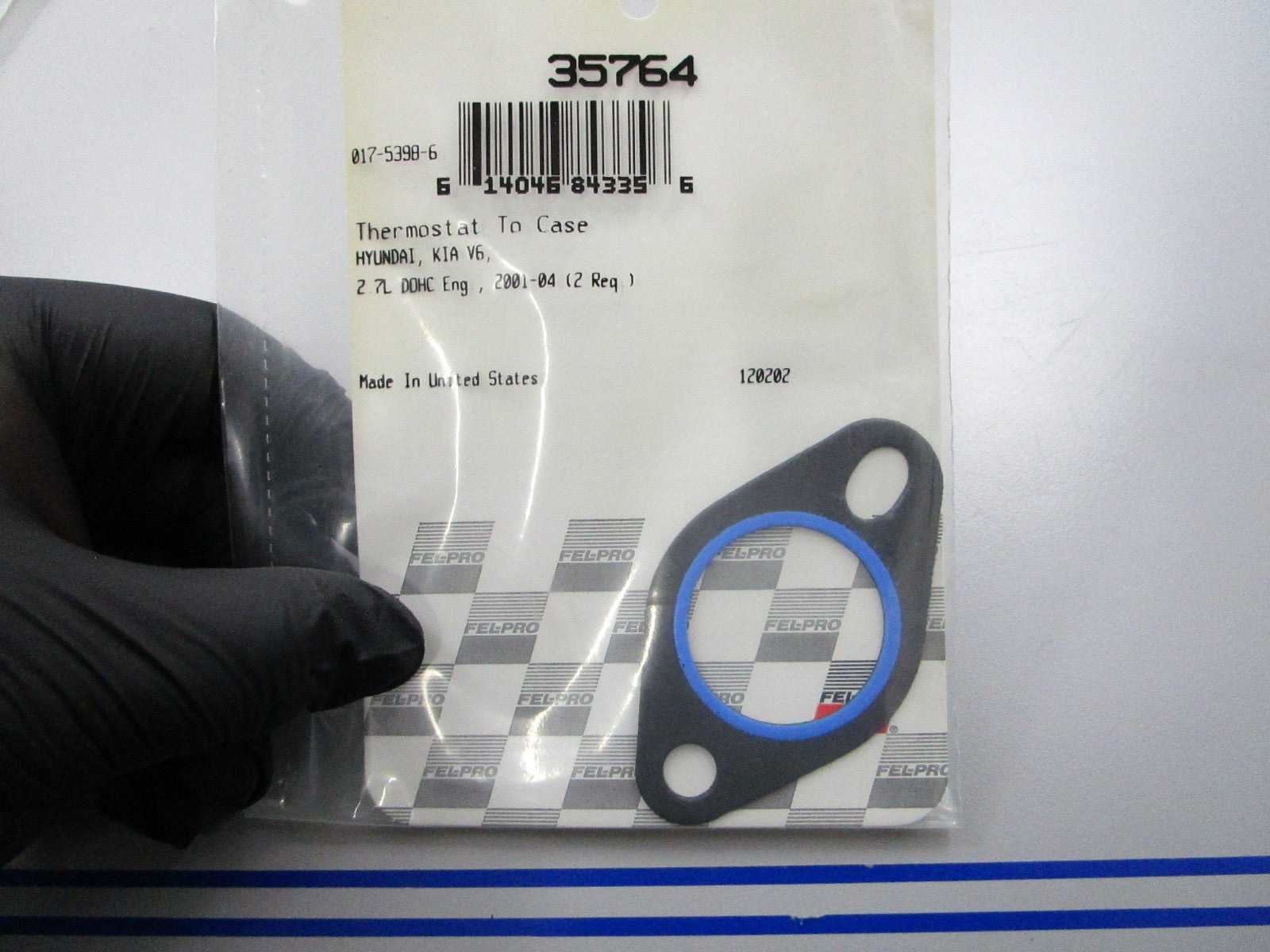 *NEW* (LOT OF 2) 0810 Fel-Pro Thermostat Gasket 35764