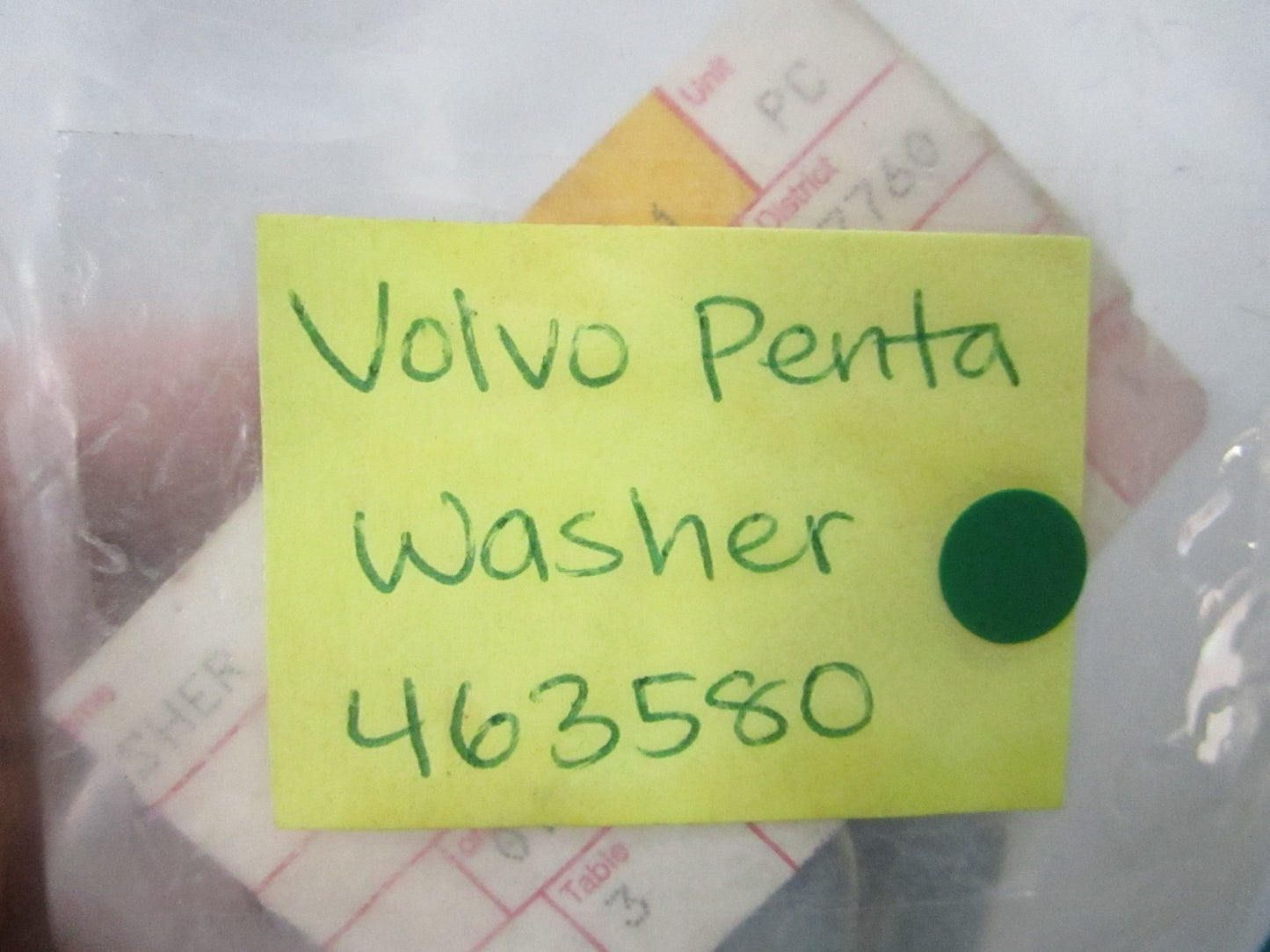 NEW OEM 463580 Volvo Penta Washer 0810