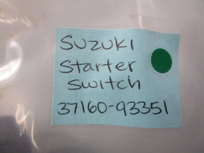 NEW OEM 37160-93351 Suzuki Starter Switch 0810