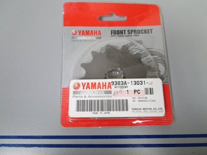 NEW OEM 9383A-13031-00 Yamaha 13T Front Sprocket 0720