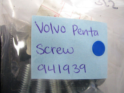 NEW OEM (LOT OF 2) 941939 Volvo Penta Screw 0810