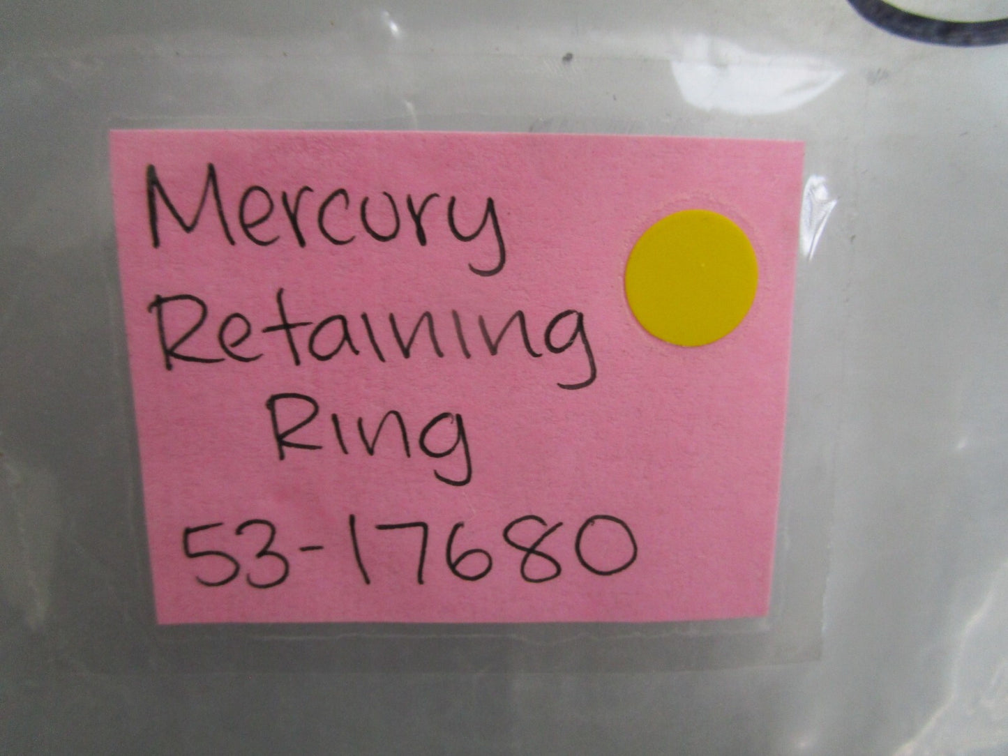 *NEW OEM* 0810 Mercury Quicksilver Retaining Ring 53-17680