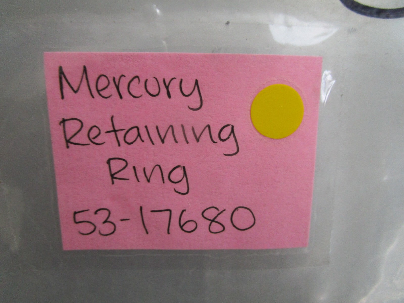 *NEW OEM* 0810 Mercury Quicksilver Retaining Ring 53-17680