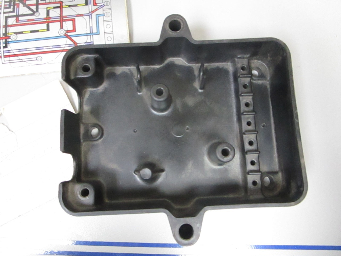 NEW OEM 173586 OMC Johnson Evinrude 78'- 92' Electrical Cover & Transfer Ay 0720