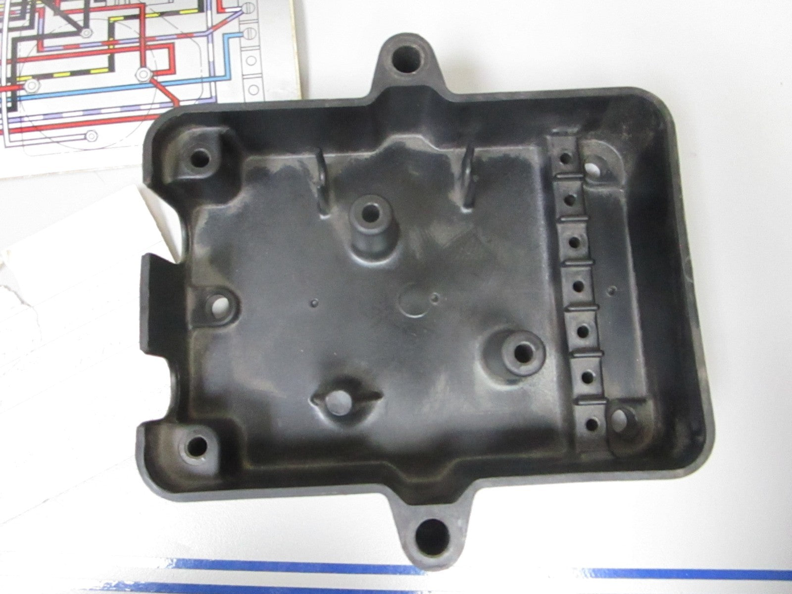NEW OEM 173586 OMC Johnson Evinrude 78'- 92' Electrical Cover & Transfer Ay 0720