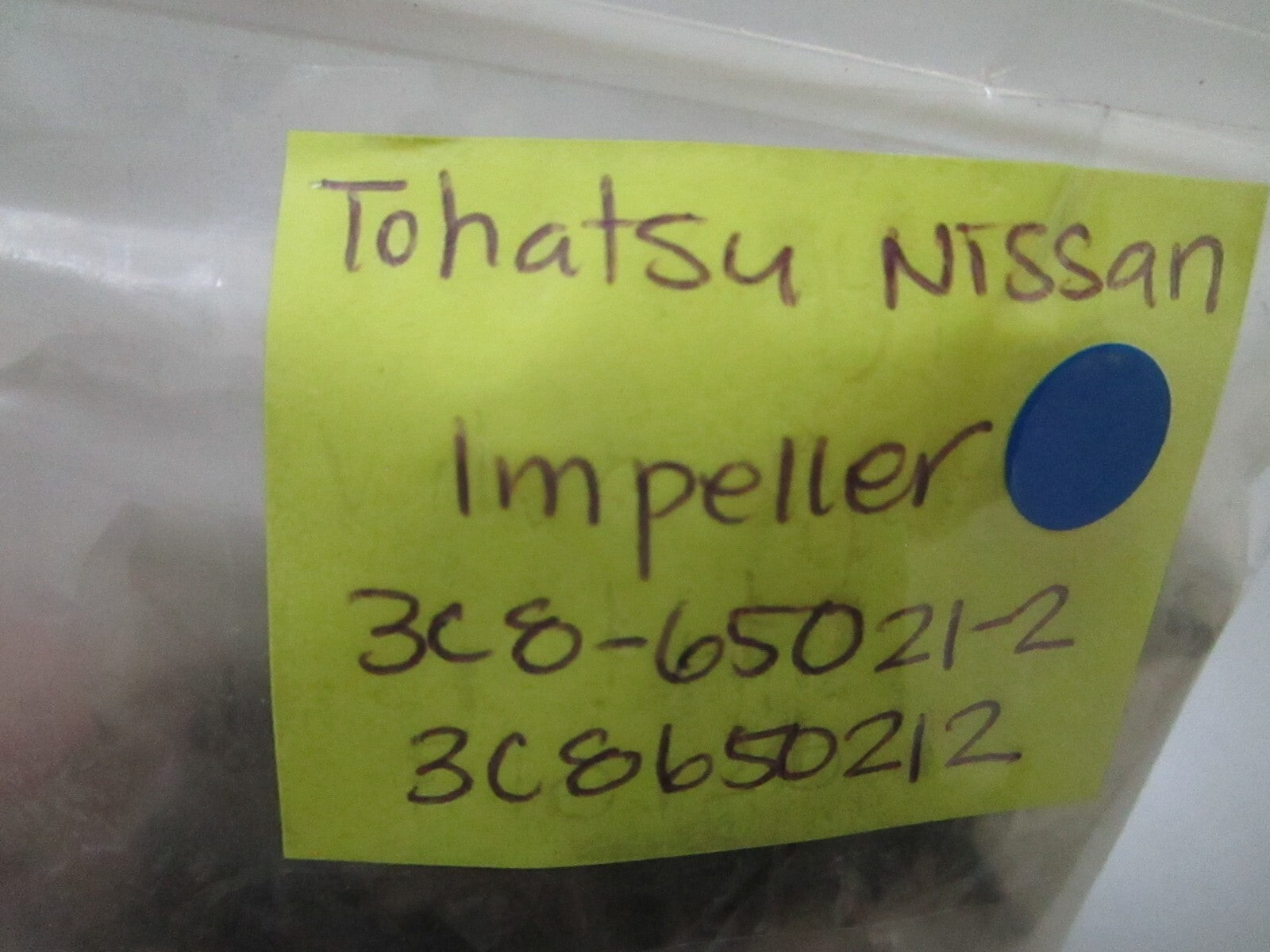 *NEW OEM* 0810 Tohatsu Nissan Impeller 3C8-65021-2 3C8650212