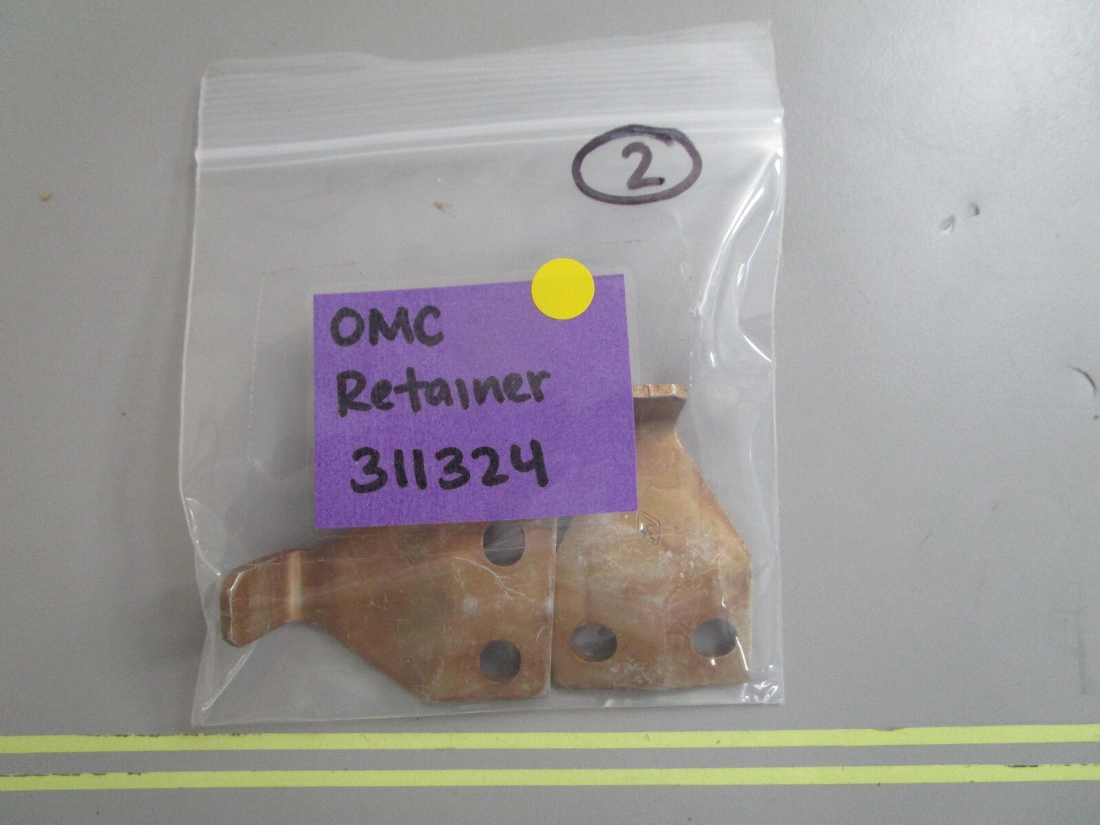 *NEW OEM* 0810 OMC Johnson Evinrude Retainer 311324 0311324