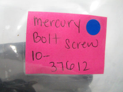 NEW OEM (LOT OF 2) 10-37612 Mercury Quicksilver Bolt Screw 0810