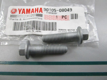NEW OEM (LOT OF 2) 90105-08049-00 Yamaha Bolt 0810