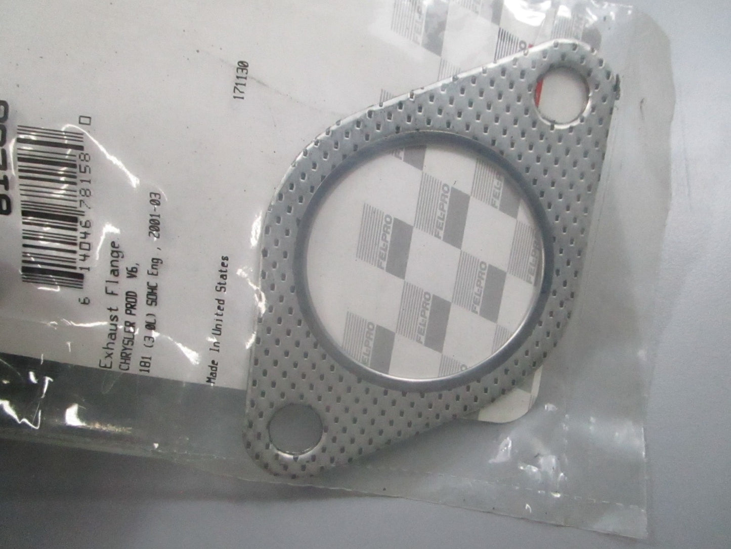 *NEW* 0810 Fel-Pro Flange Gasket 61236