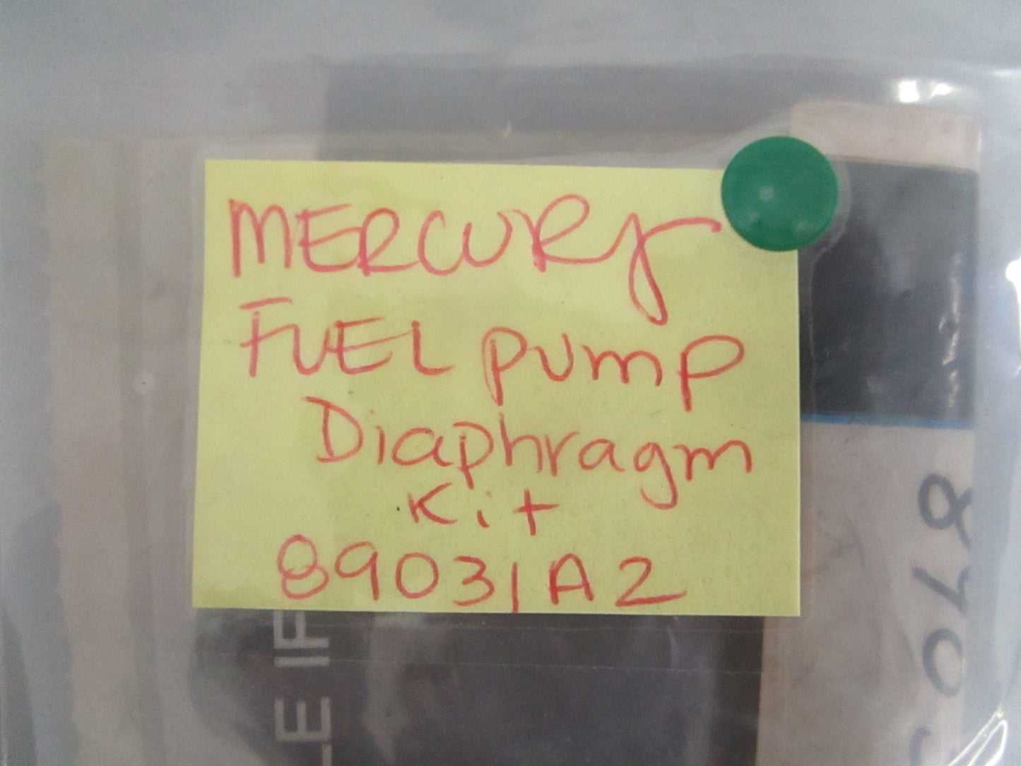 Mercury 89031A2 Fuel Pump Diaphragm Kit V135 V150 V175 V200 NEW OEM 0820