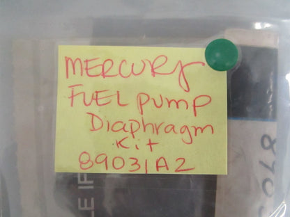 Mercury 89031A2 Fuel Pump Diaphragm Kit V135 V150 V175 V200 NEW OEM 0820