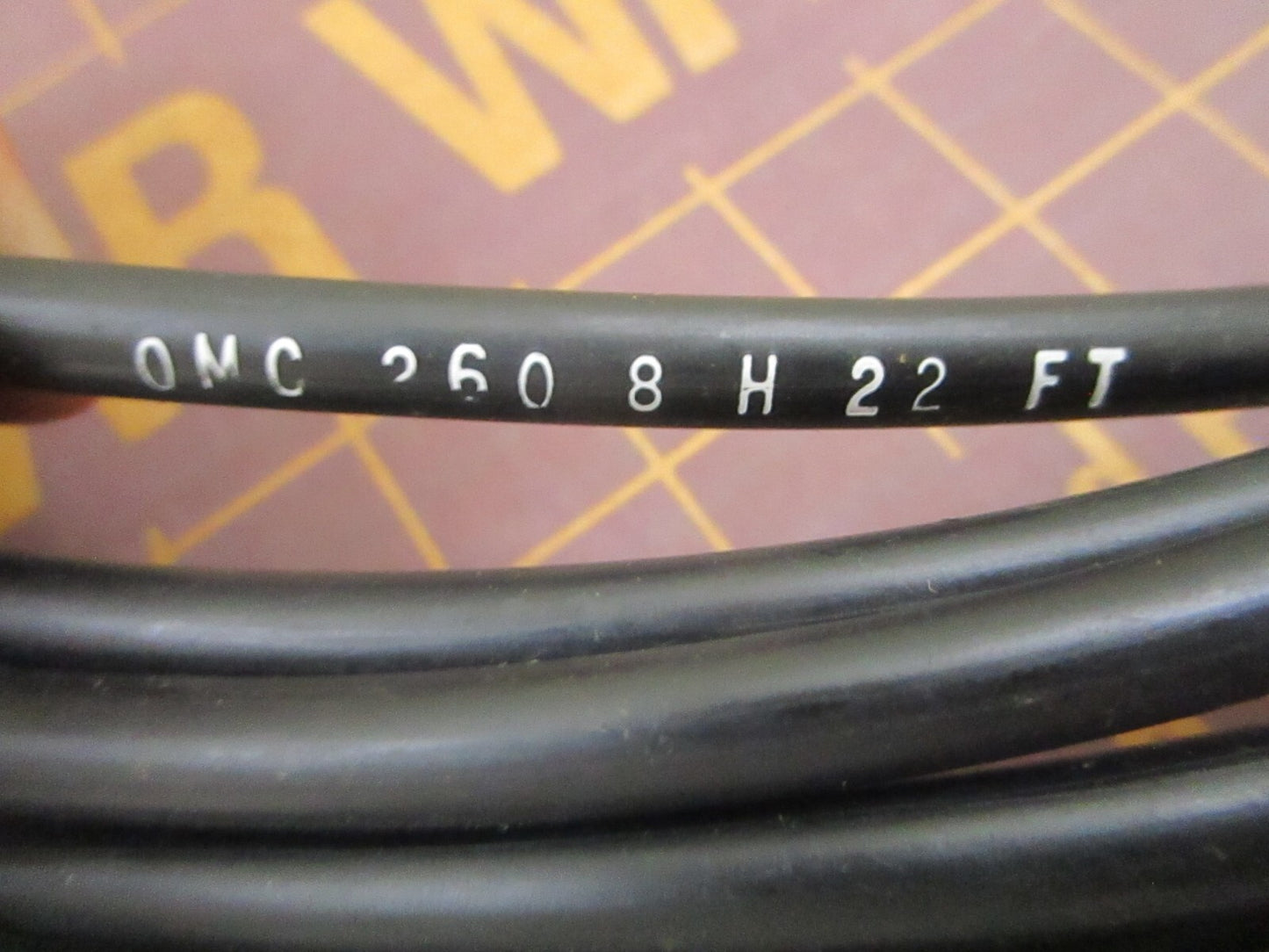 *NEW OEM* 0780 OMC Johnson Evinrude 22FT (6.7M) Snap-In Cable 173122 0173122
