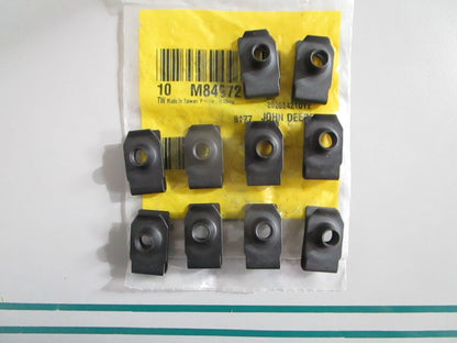 NEW OEM (LOT OF 10) M84972 John Deere Panel Nut 0820