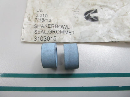 NEW OEM (LOT OF 2) 3103015  Cummins Grommet Seal 0810