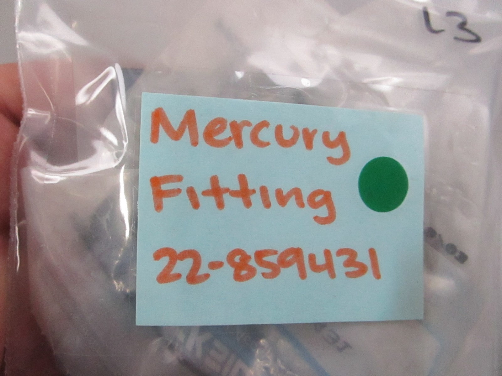 NEW OEM (LOT OF 3) 22-859431 Mercury Quicksilver Fitting 0810
