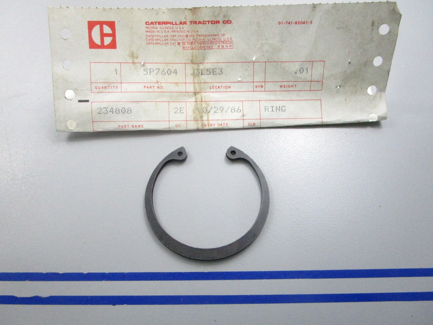 NEW OEM 5P-7604 CAT Ring 0810