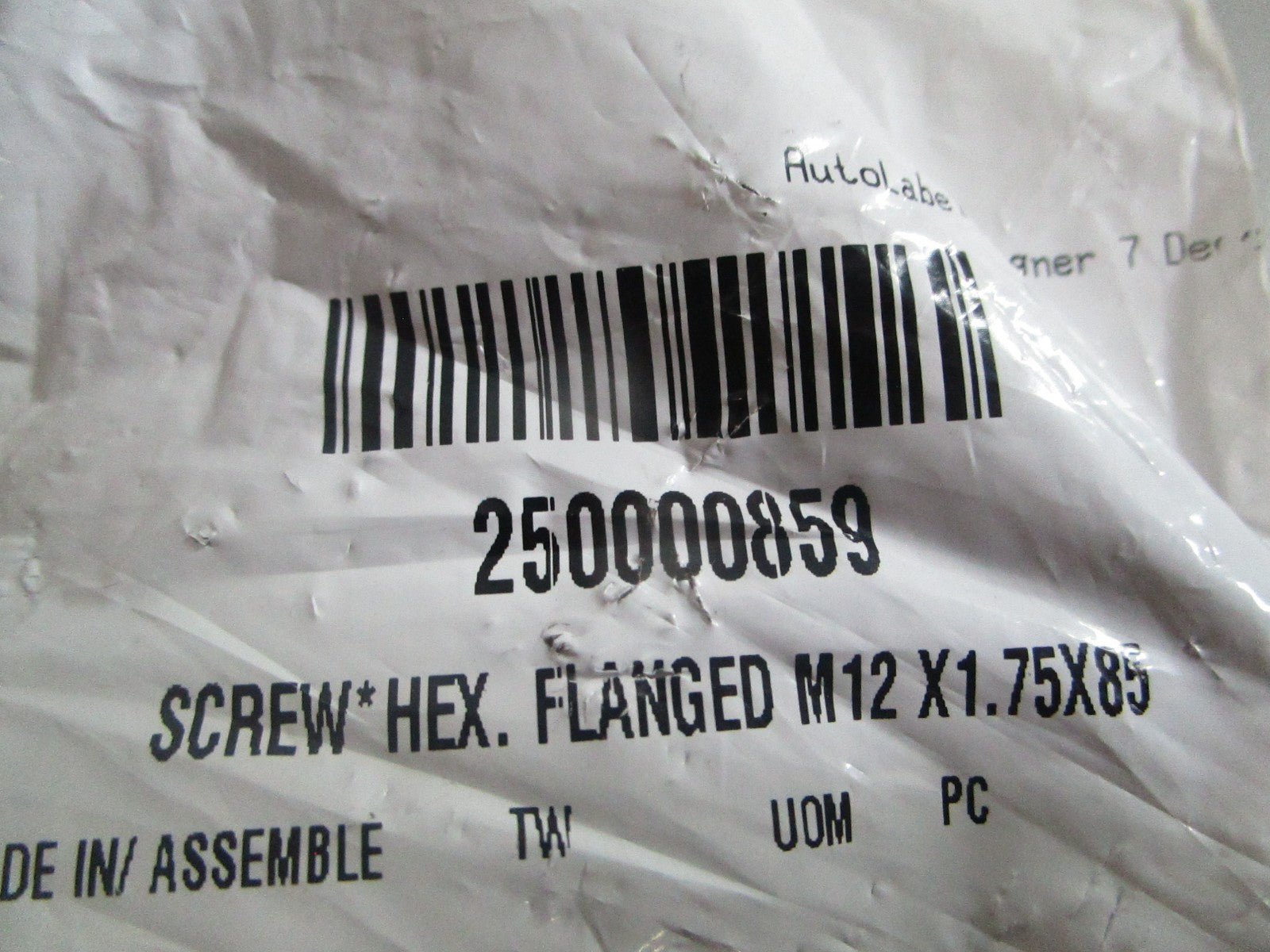 NEW OEM (LOT OF 4) 250000859 Can-Am Flange Screw 0820