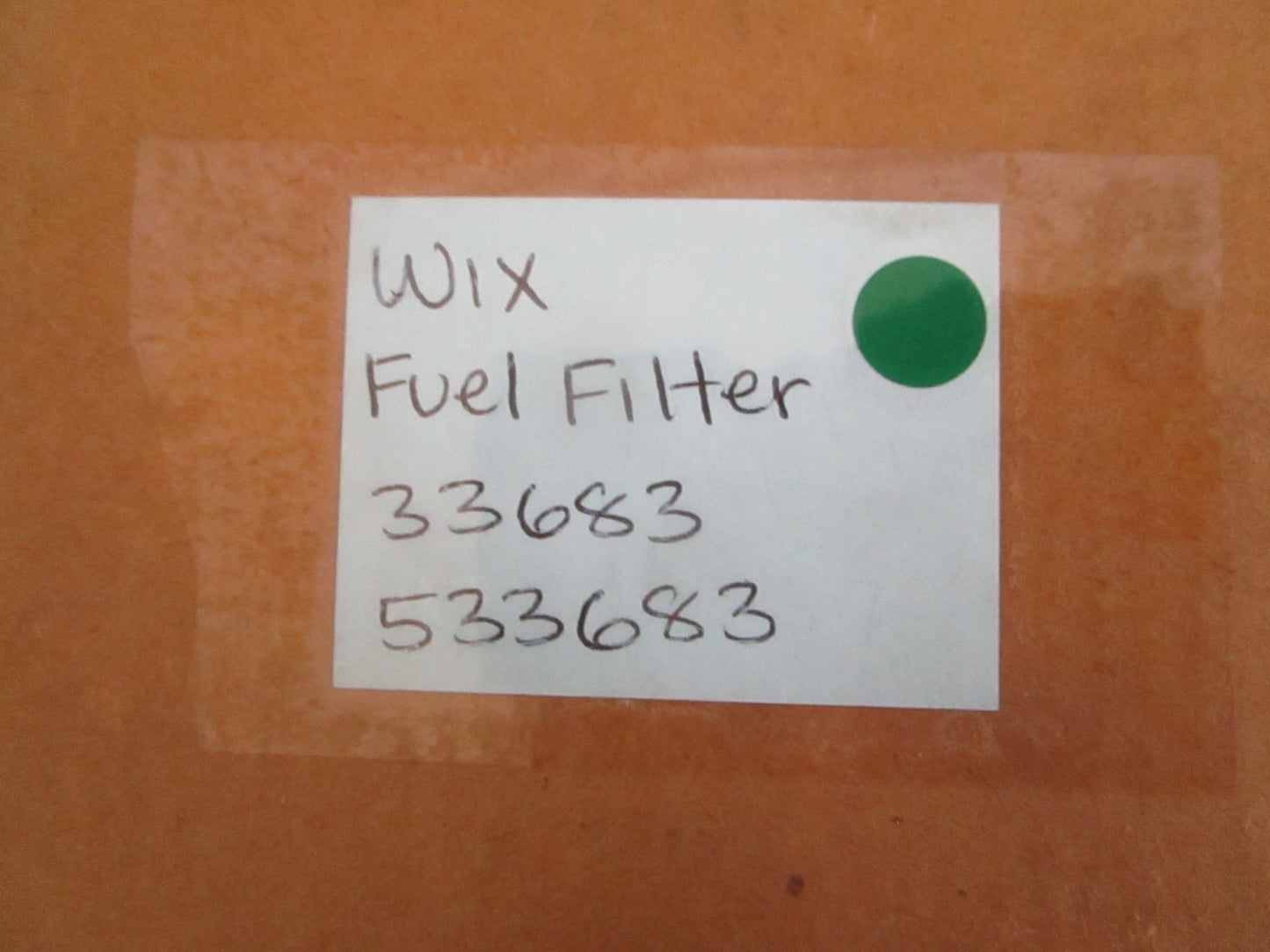 NEW OEM 33683 Wix Fuel Filter 0820