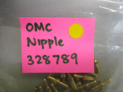 *NEW OEM* (LOT OF 2) 0810 OMC Johnson Evinrude Nipple 328789 0328789