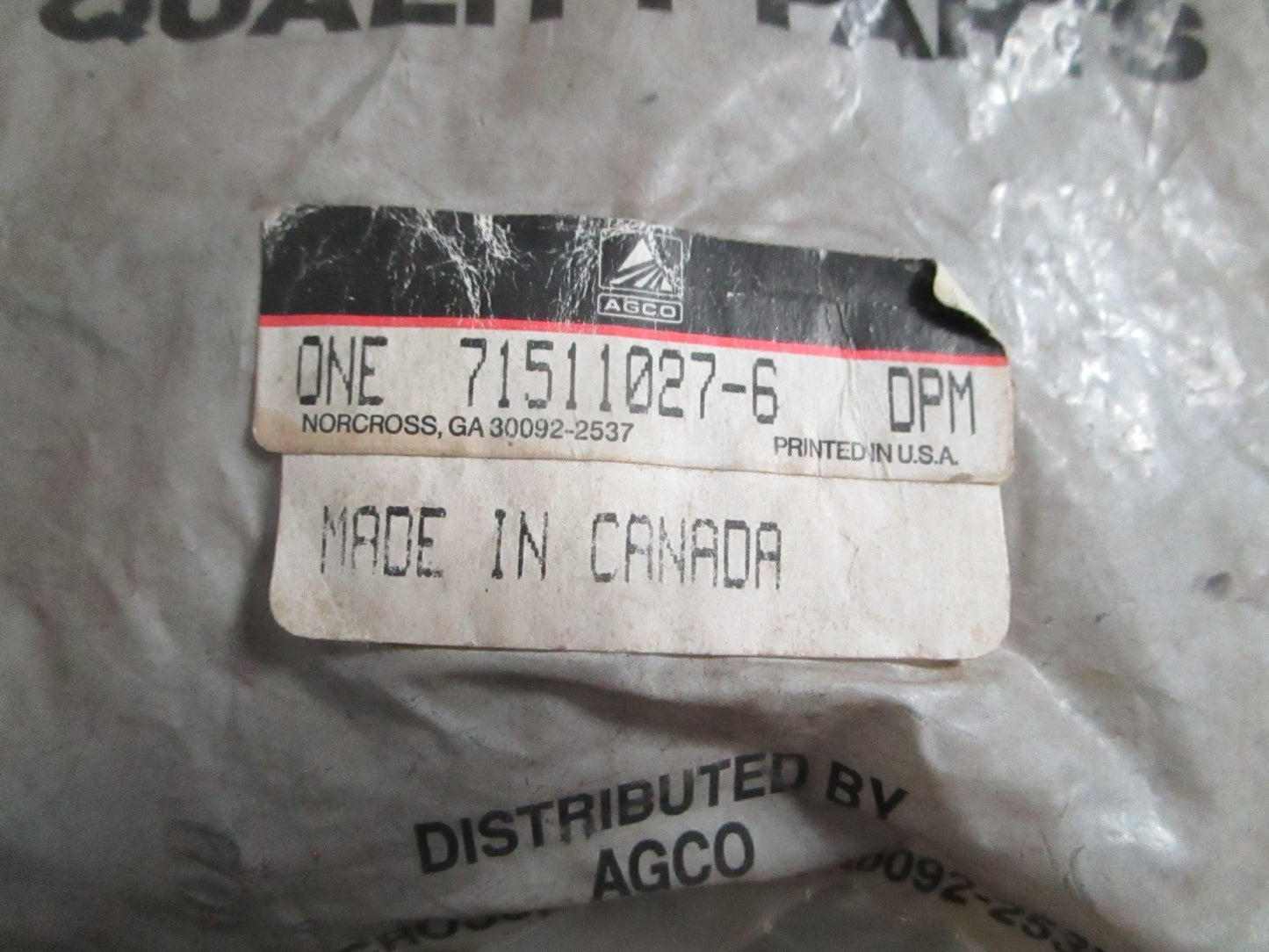 NEW OEM 71511027 AGCO Seal Kit 0820