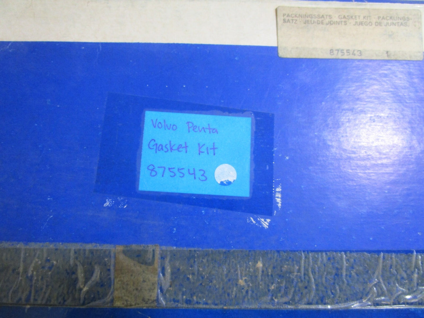 *NEW OEM* 0720 Volvo Penta Gasket Kit 875543