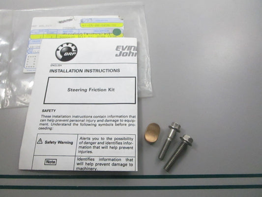 NEW OEM 5000639 OMC Johnson Evinrude Steering Friction Kit 0810