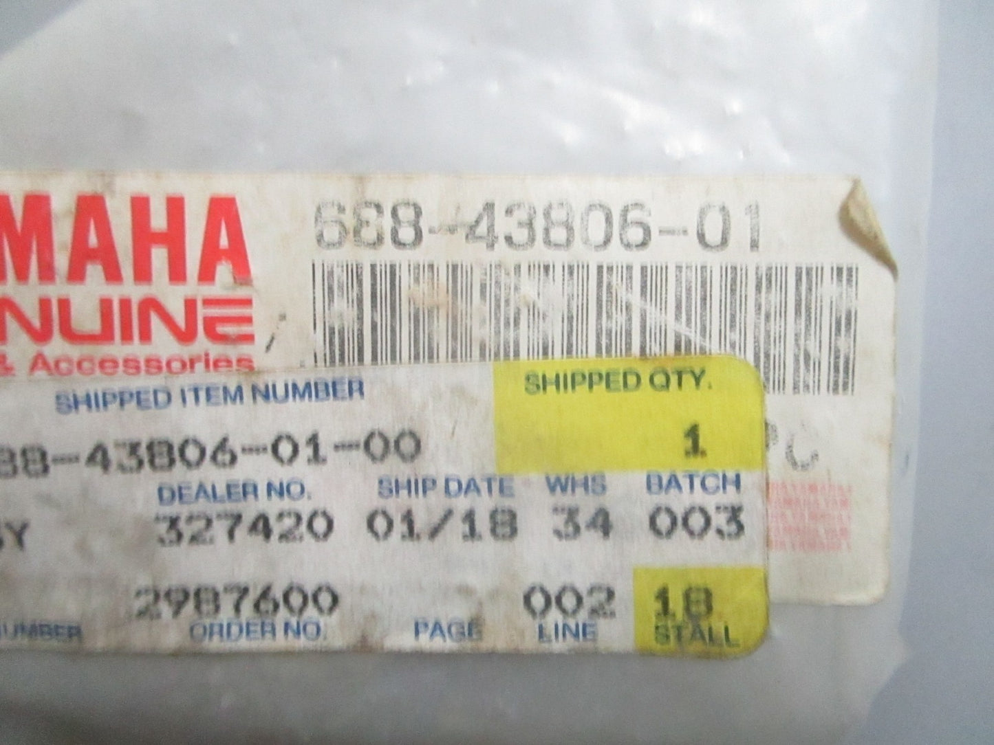 *NEW OEM* 0820 Yamaha Brush Holder Assy 688-43806-01-00