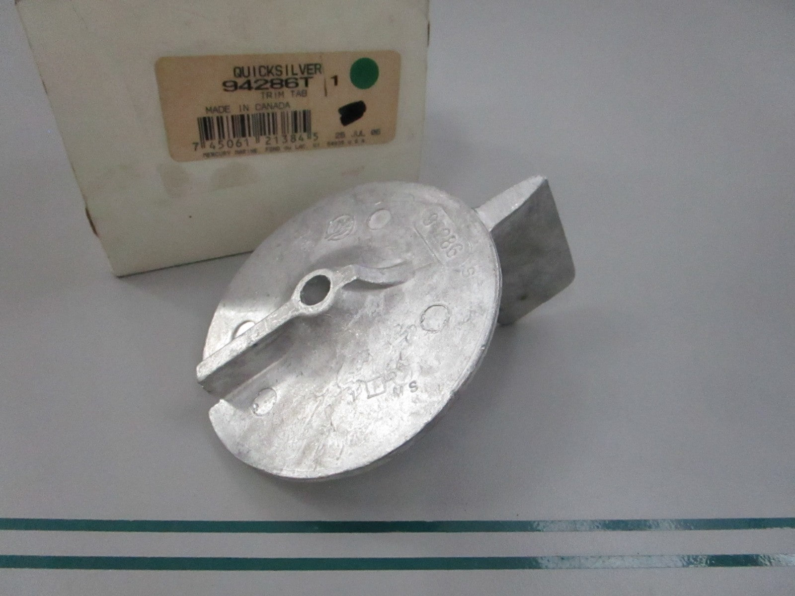 NEW OEM 94286T 1 Mercury Quicksilver Trim Tab 0810