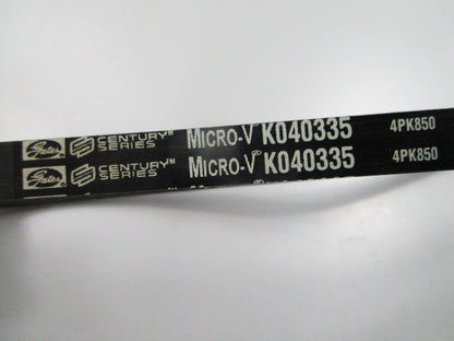NEW K040335 Gates Micro-V Serpentine Belt 0810