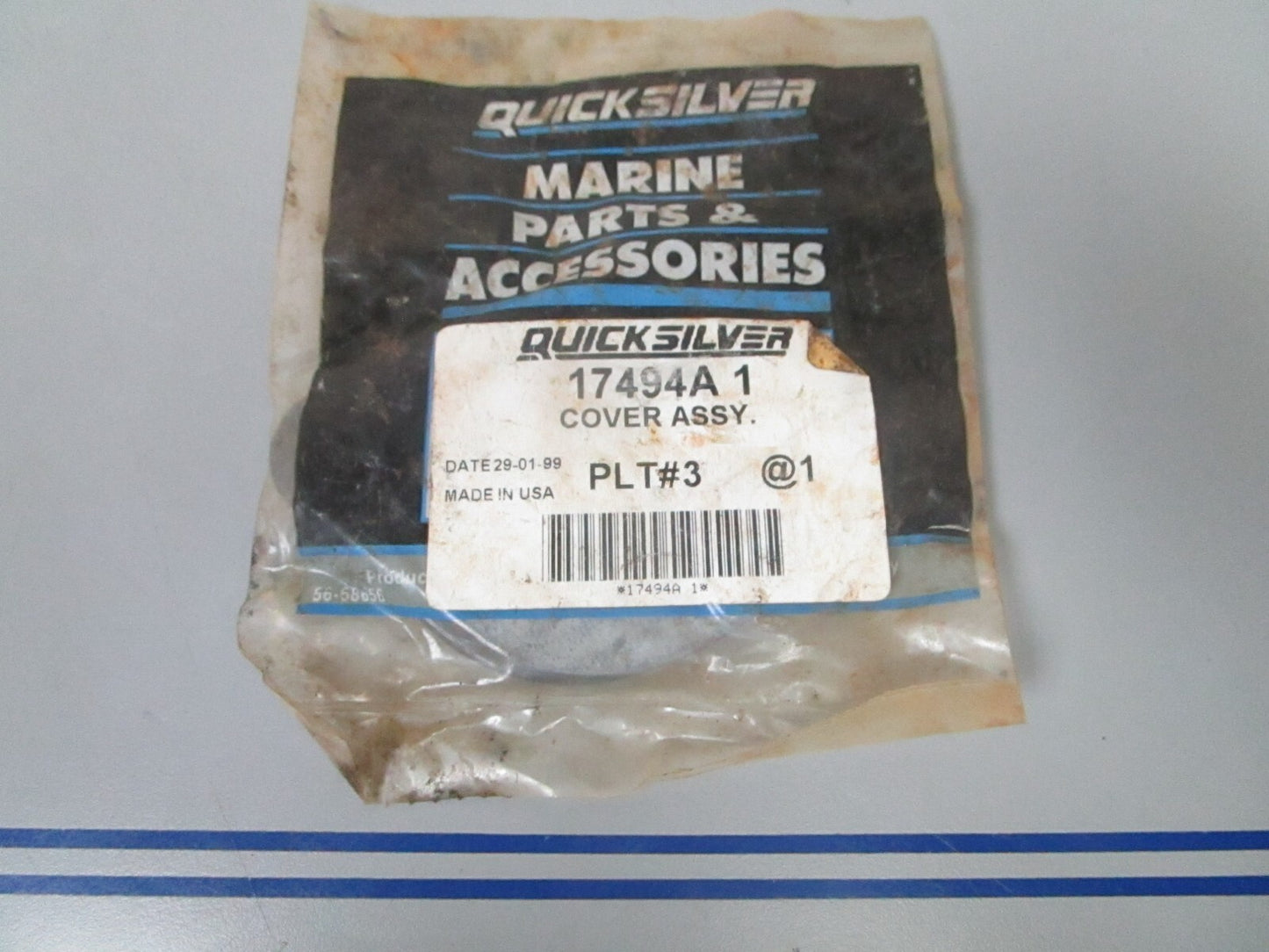 *NEW OEM* 0810 Mercury Quicksilver Cover Assembly 17494A1
