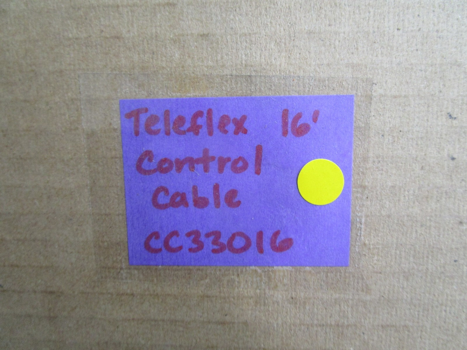 *NEW* 0820 Teleflex 16' Control Cable CC33016
