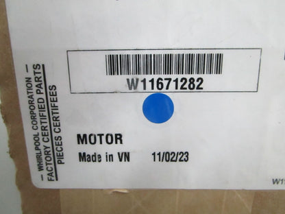*NEW OEM* 0820 Whirlpool Motor W11671282