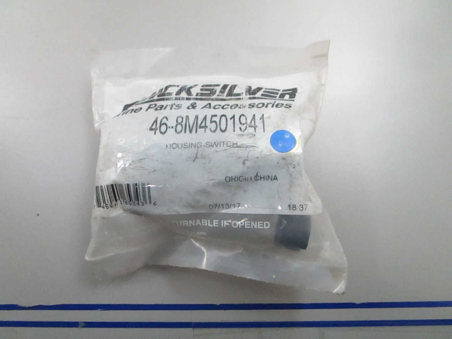 *NEW OEM* 0810 Mercury Quicksilver Housing Switch 46-8M4501941