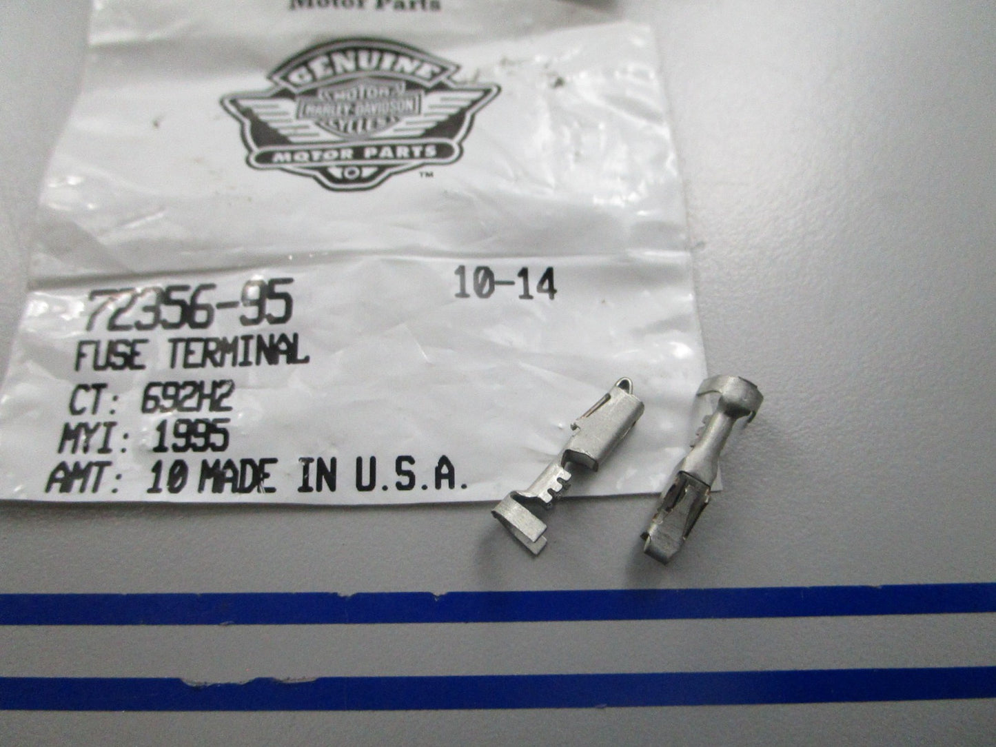*NEW OEM* (LOT OF 2) 0810 Harley Davidson Terminal 72356-95