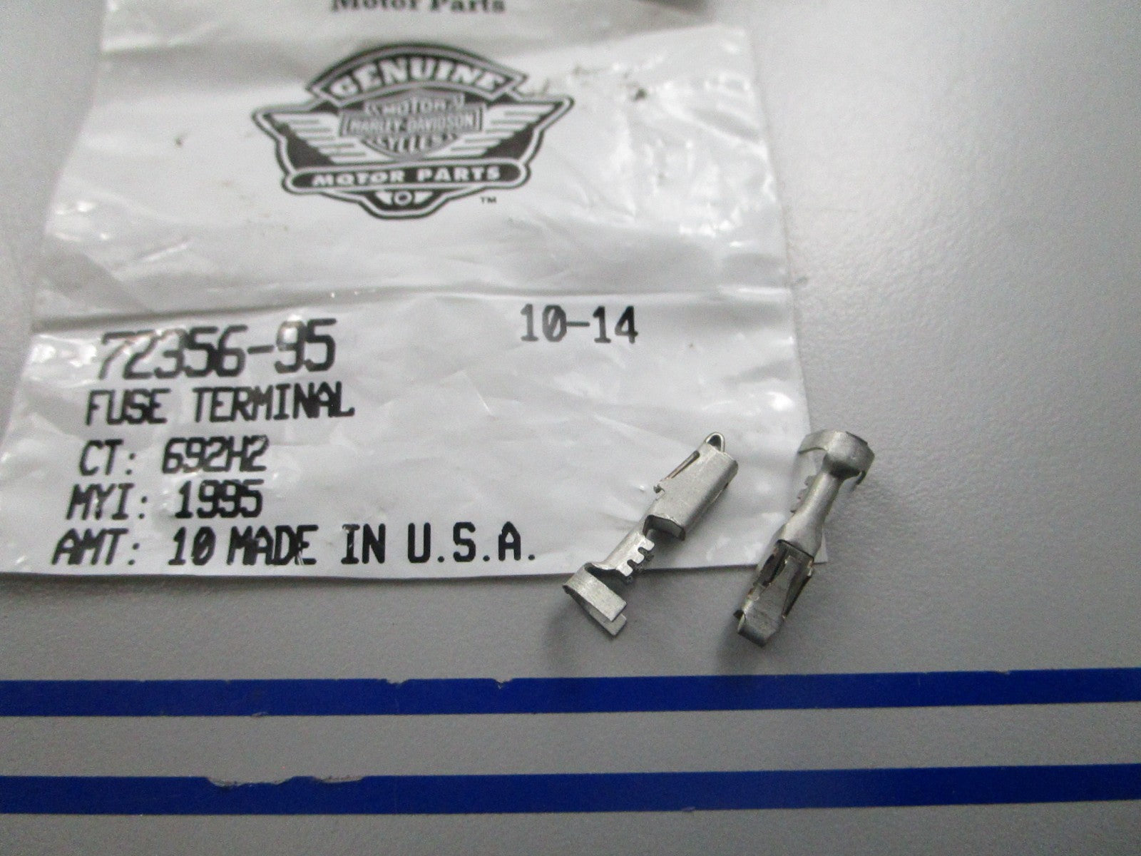 *NEW OEM* (LOT OF 2) 0810 Harley Davidson Terminal 72356-95