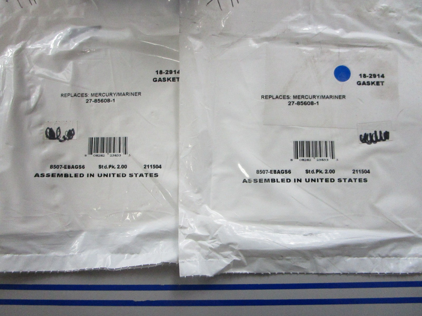 *NEW* (LOT OF 4) 0810 Sierra Gasket 18-2914 Replaces: Mercury 27-85608-1