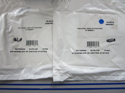 *NEW* (LOT OF 4) 0810 Sierra Gasket 18-2914 Replaces: Mercury 27-85608-1