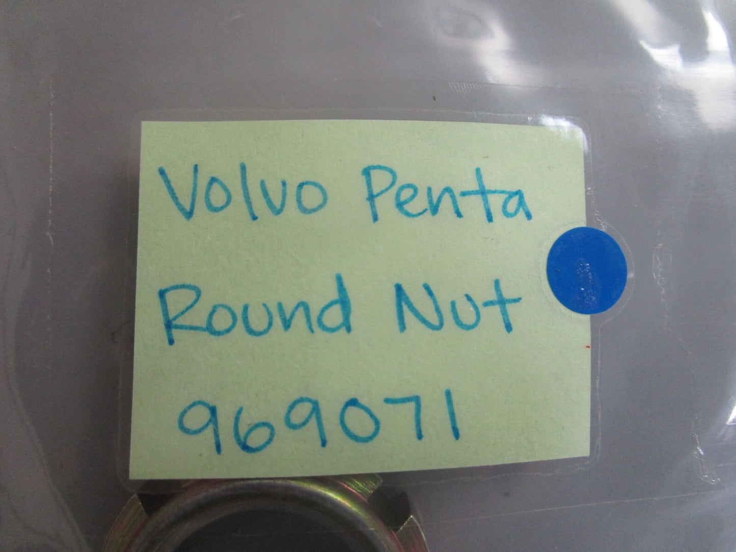 *NEW OEM* 0810 Volvo Penta Round Nut 969071