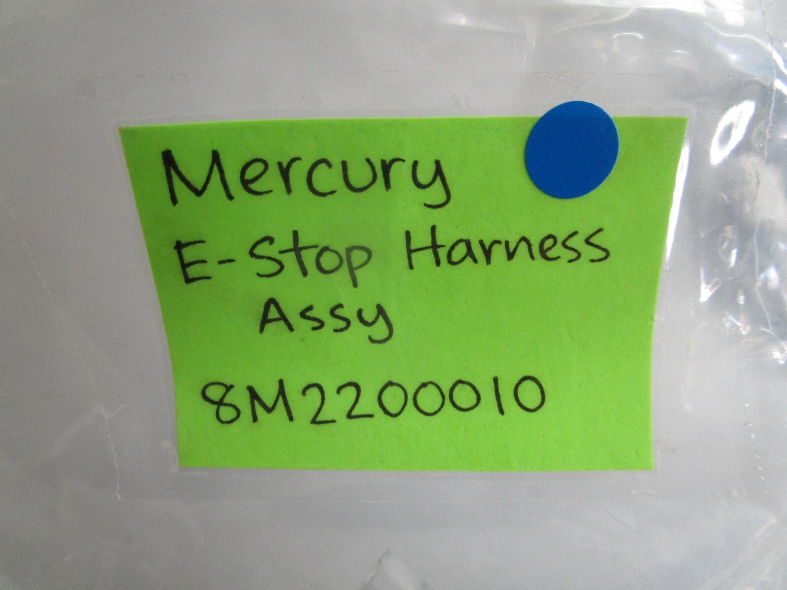 *NEW OEM* 0820 Mercury Quicksilver E-Stop Harness Assy 8M2200010