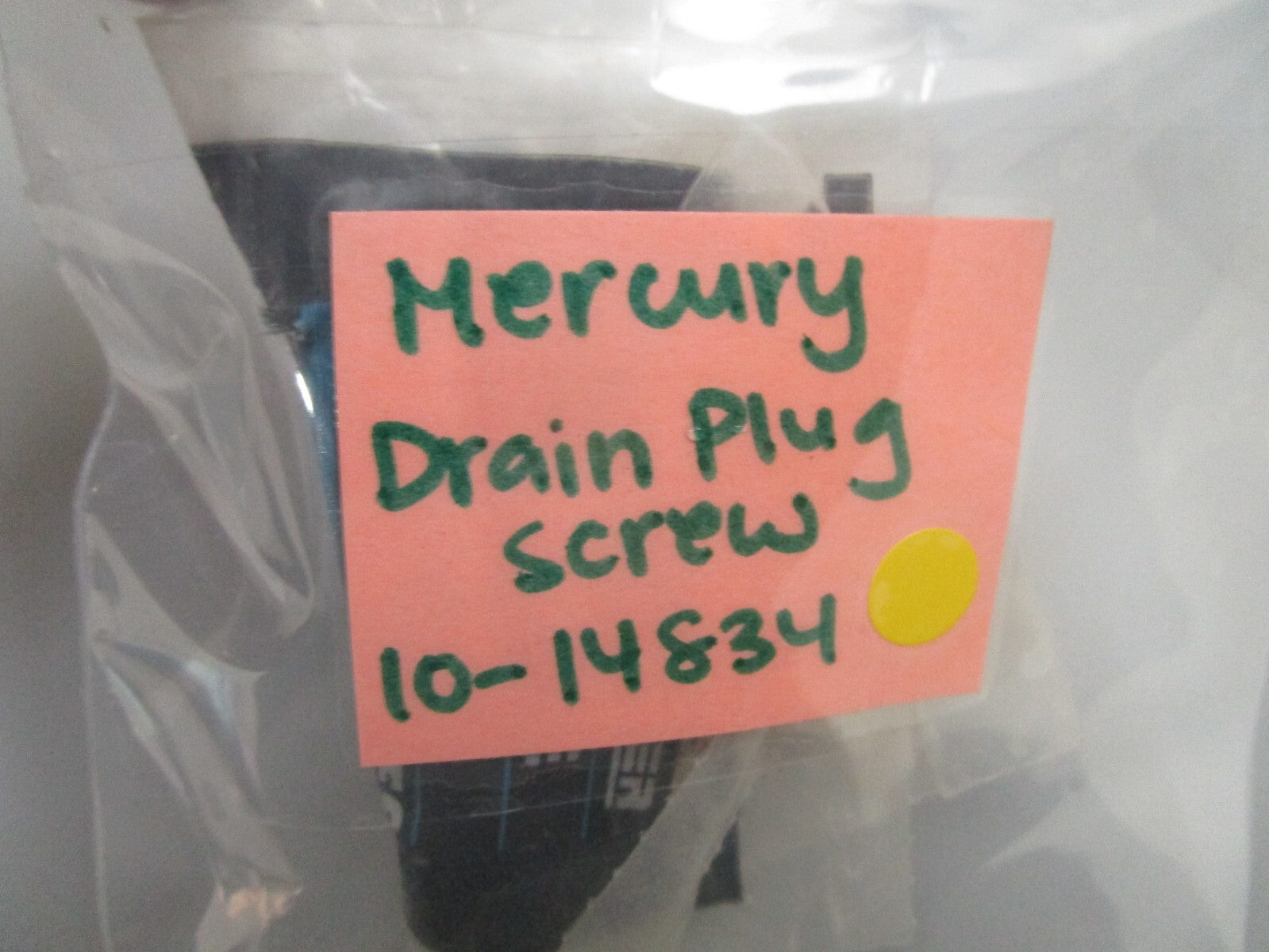 *NEW OEM* 0810 Mercury Quicksilver Drain Plug Screw 10-14834