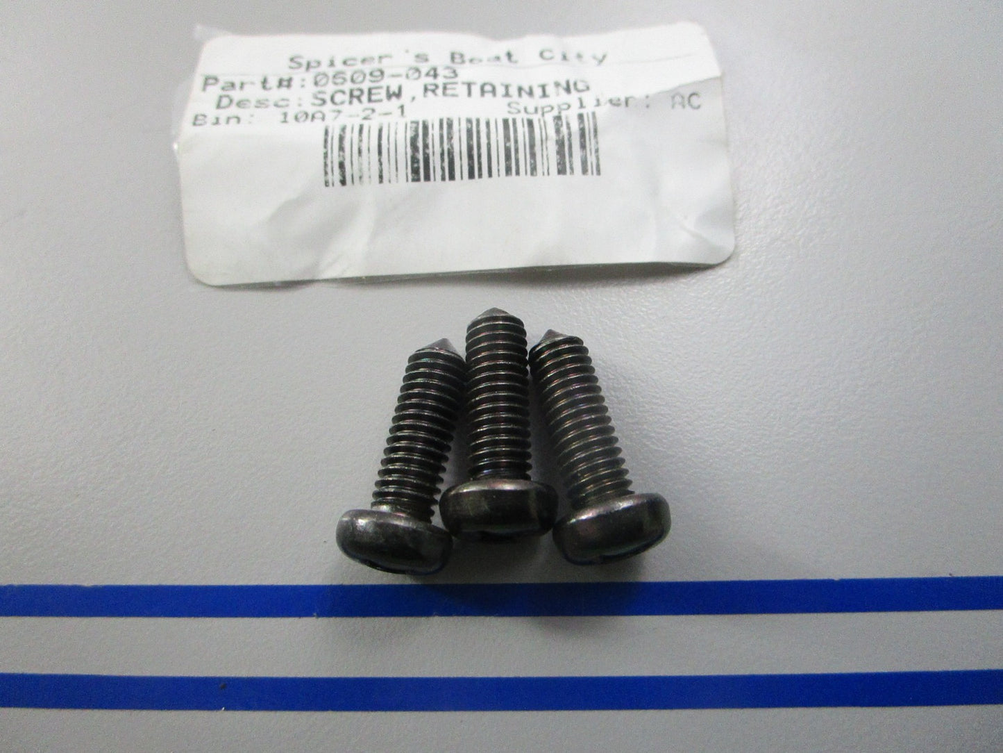 NEW OEM (LOT OF 3) 0609-043 Arctic Cat Retaining Screw 0810