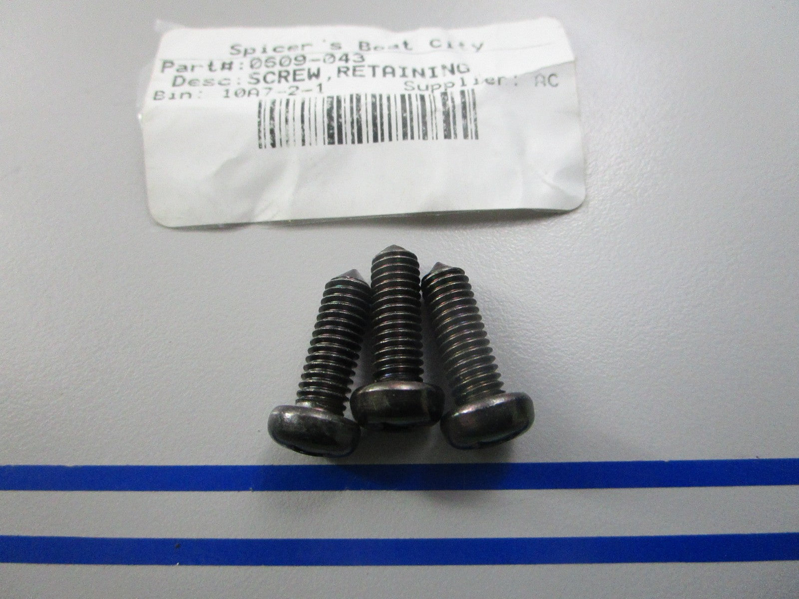 NEW OEM (LOT OF 3) 0609-043 Arctic Cat Retaining Screw 0810