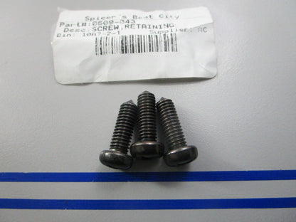NEW OEM (LOT OF 3) 0609-043 Arctic Cat Retaining Screw 0810