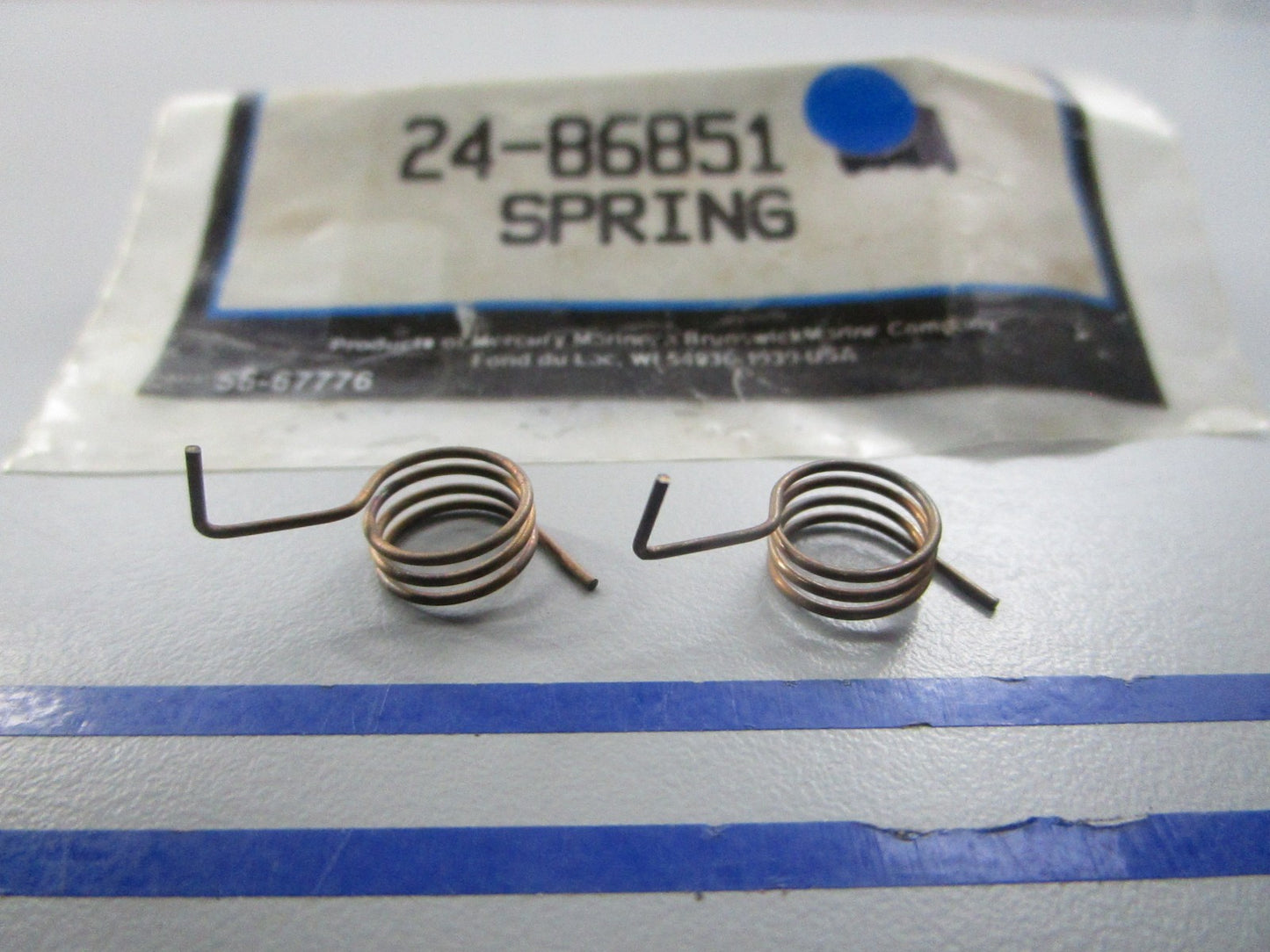 NEW OEM (LOT OF 2) 24-86851 Mercury Quicksilver Spring 0810