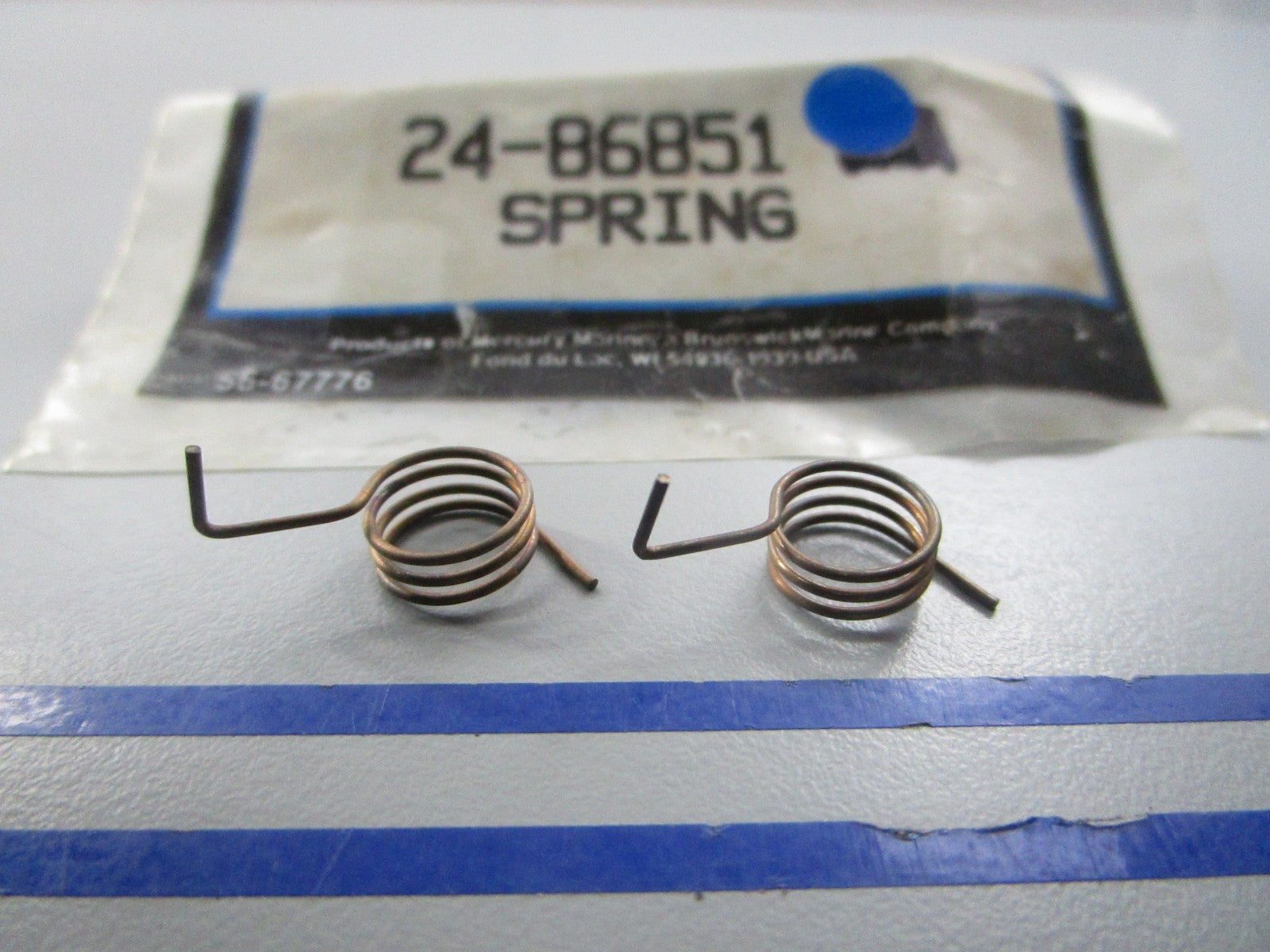 NEW OEM (LOT OF 2) 24-86851 Mercury Quicksilver Spring 0810